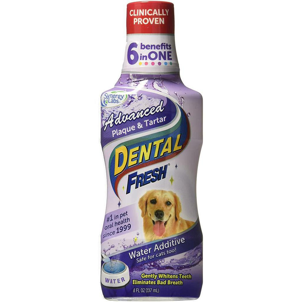 Dental Fresh Advanced Plaque and Tartar Water Additive 8 fl. oz. 237 ml