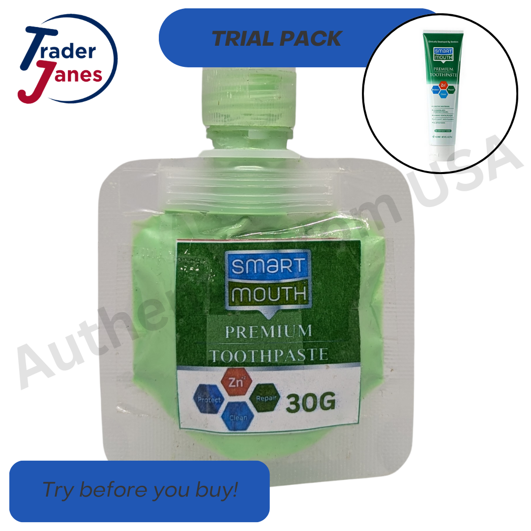 Toothpaste Full Size Trial Size SmartMouth Premium Toothpaste, 30 g – arenade.ph
