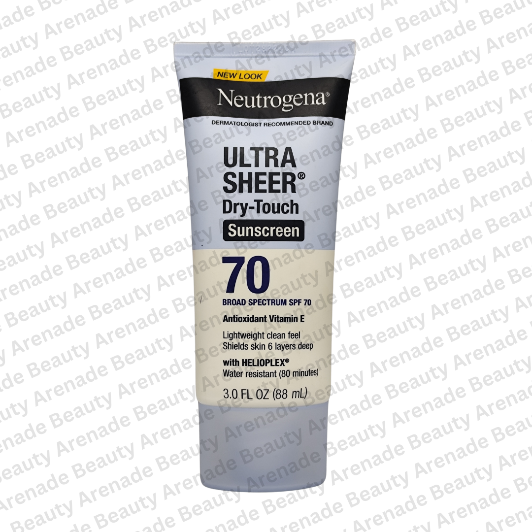 Neutrogena Ultra Sheer Dry-Touch Sunscreen SPF 70, 3. fl. oz. / 8 ml
