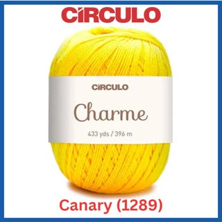 Circulo Yarns CHARME 100% Brazilian Virgin Cotton Yarn 433 yds / 396 m