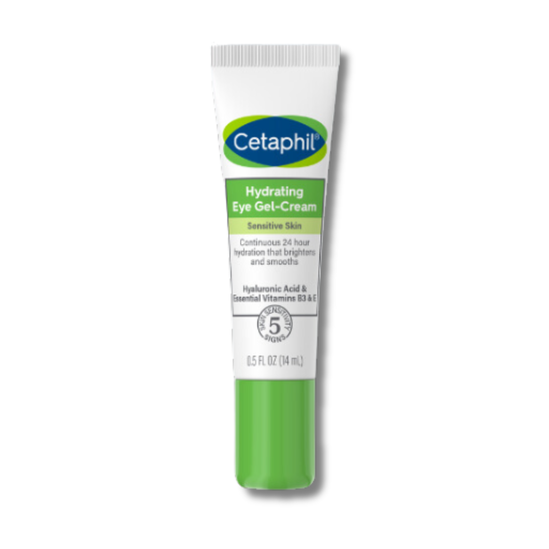 Cetaphil Hydrating Eye Gel Cream With Hyaluronic Acid 0.5 fl oz (Packaging may vary)