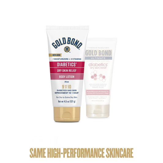 Gold Bond Ultimate Hydrating Lotion Diabetics Dry Skin Relief, Fragrance Free, 4.5 oz. / 127g