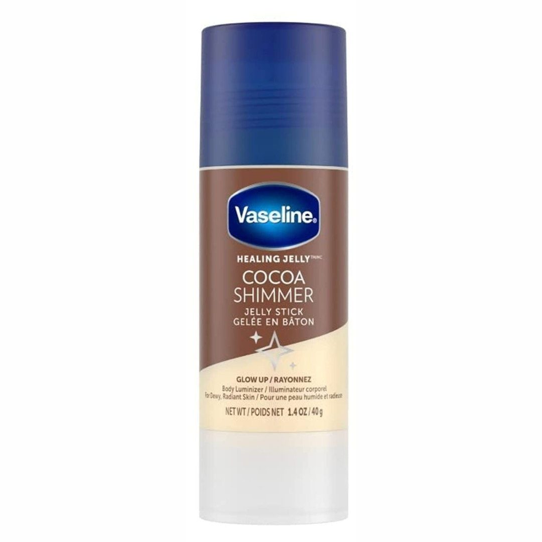 Vaseline Healing Jelly Cocoa Shimmer Jelly Stick Glow up/Rayonnez - 40g /1.4oz