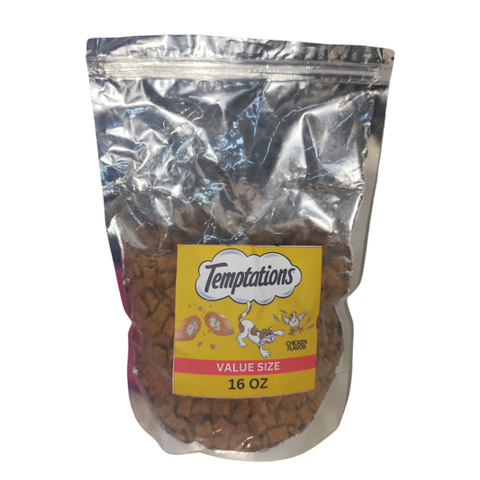 Temptations Crunchy Outside and Soft Inside Chicken Flavor