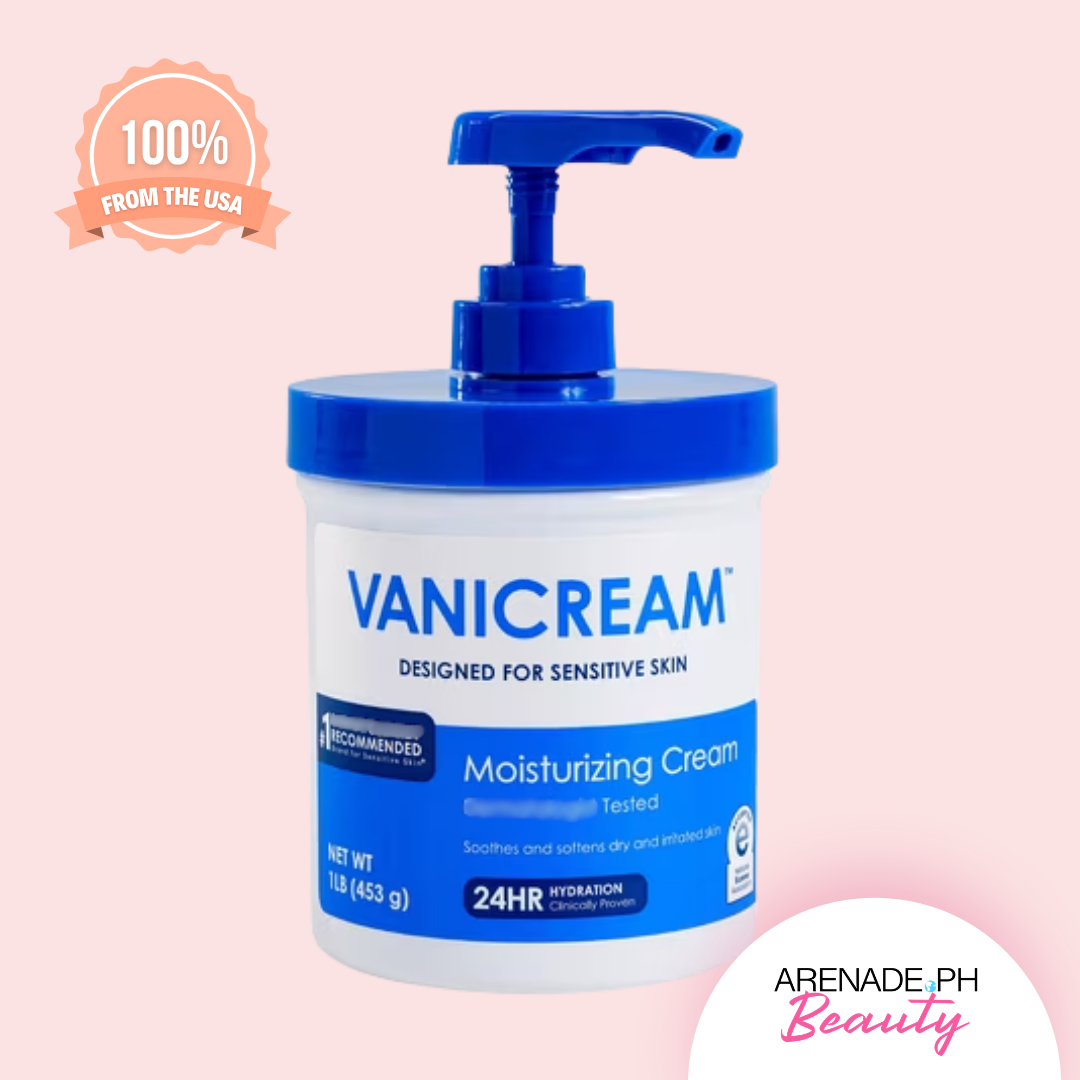 Vanicream Moisturizing Cream For Sensitive Skin with Pump Dispenser (PACKAGING MAY VARY)