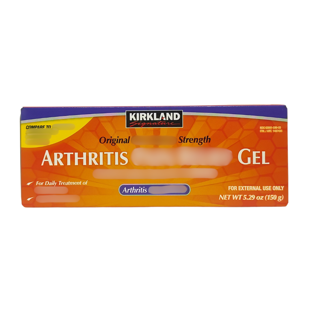 Kirkland Signature Arthritis Relief Gel, 5.29 oz. / 150 g