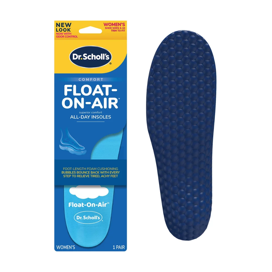 Dr. Scholl's Float-On-Air Foam Insoles All-Day Comfort Bounce Back With Every Step - 1 Pair