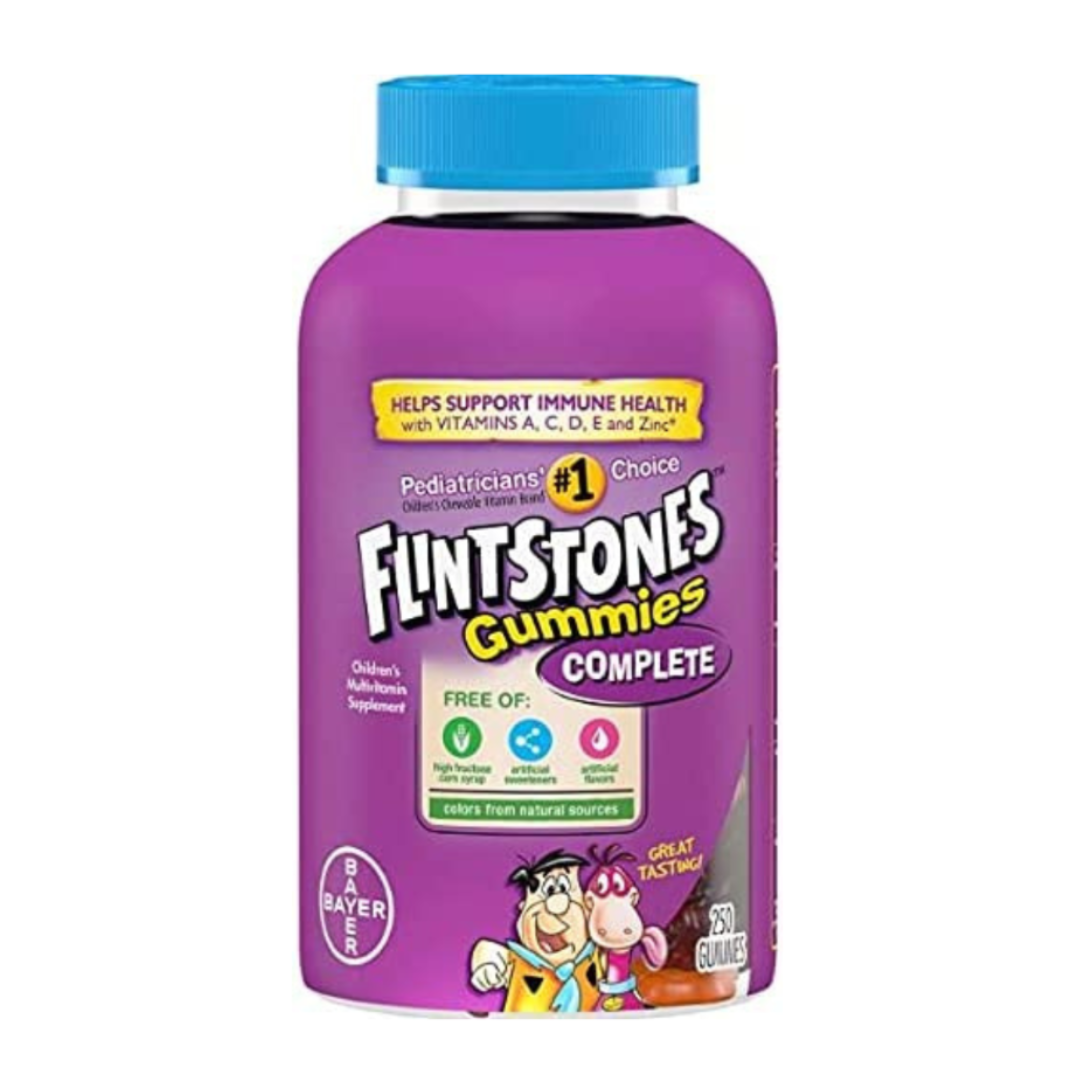 Bayer Flintstones Gummies Complete Children's Multivitamin Supplement 250 Gummies