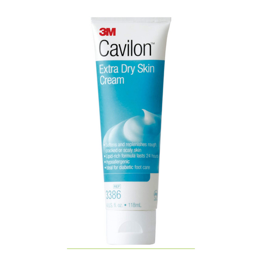 3M Cavilon Extra Dry Skin Cream Softens and Replenishes Rough, Cracked or Scaly Skin 4 fl oz / 118ml