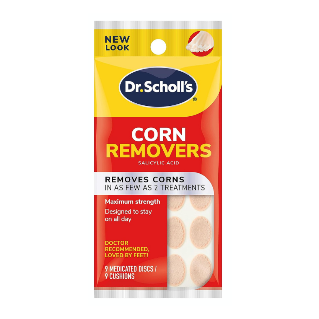 Dr. Scholl's Corn Removers Maximum Strength 9 Medicated Discs / 9 Cushions