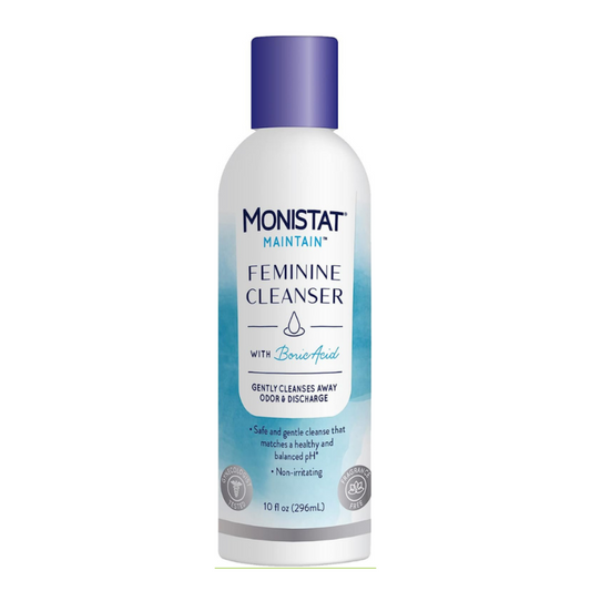 Monistat Maintain Feminise Cleanser with Boric Acid - 10 fl oz / 296ml