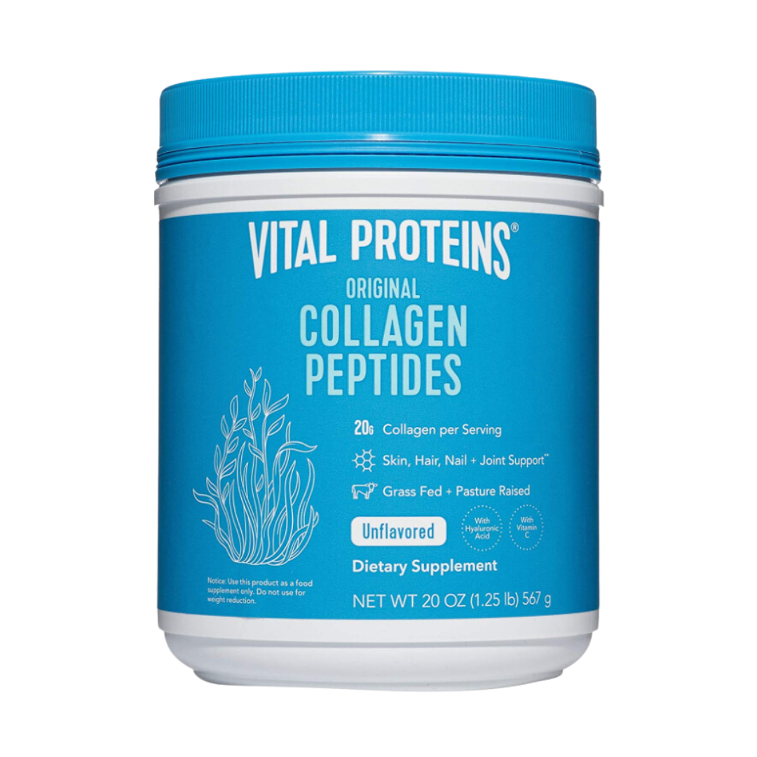 Vital Proteins Collagen Peptides Powder Pasture Raised, Grass Fed, Unflavored (20 oz)