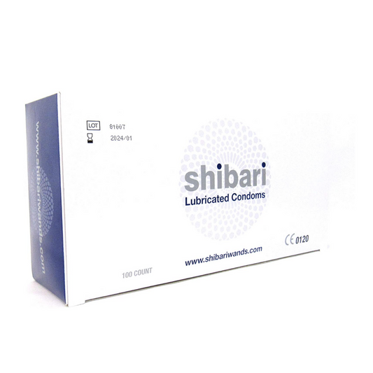 Shibari Lubricated Latex Condom Box 100 ct.
