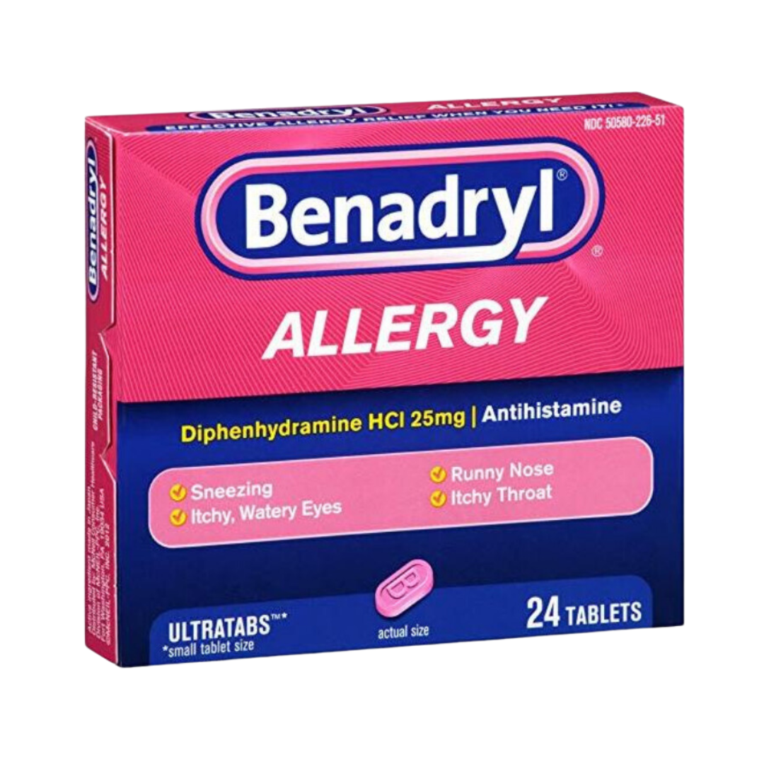 Benadryl Allergy Relief Ultratab Tablets