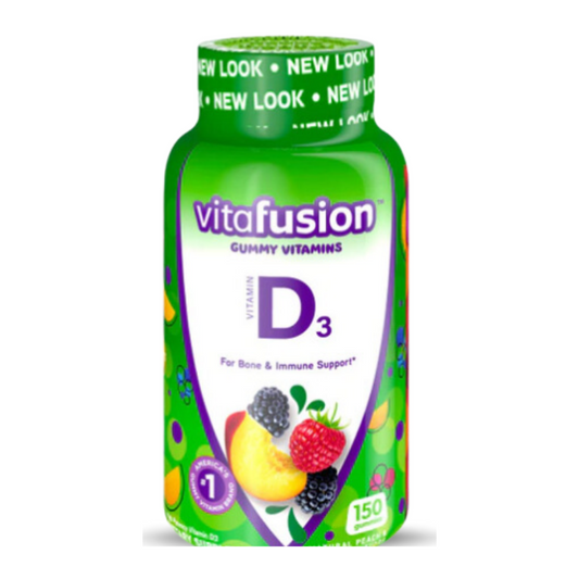 Vitafusion Vitamin D3 (2000 IU) Adult Vitamins Bone & Immune Support Gummy (150 Gummies)