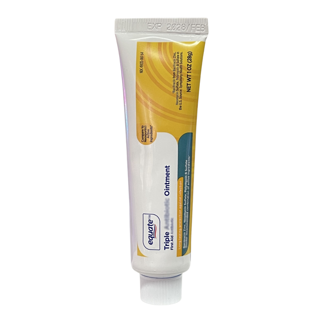 Equate Triple Antibiotic First Aid Ointment, 1 oz