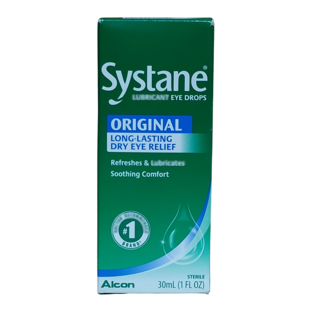 Systane Original Long Lasting Lubricant Eye Drops, 1 oz / 30 ml