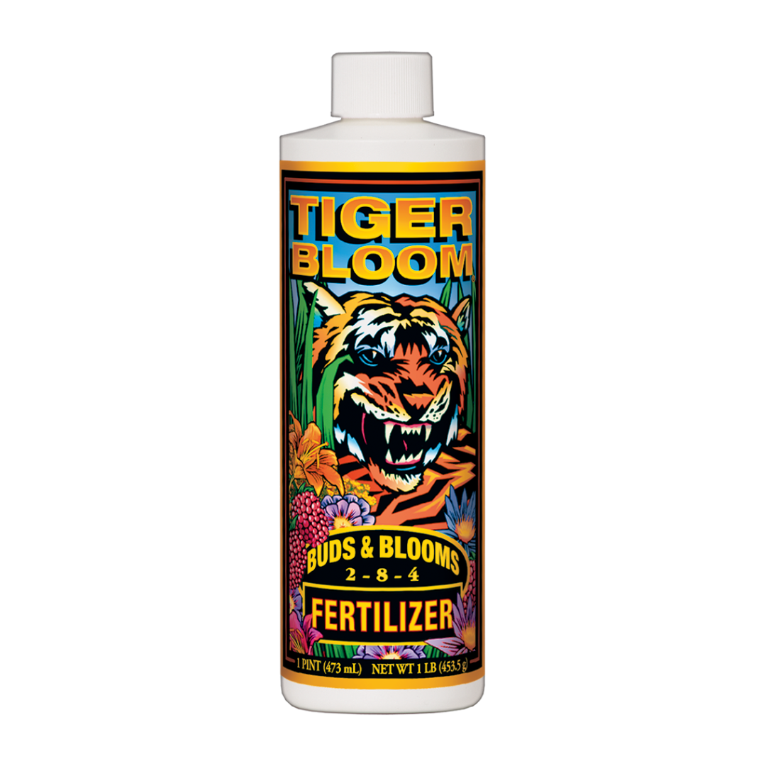 Fox Farm Tiger Bloom Liquid Plant Food 2-8-4, 1 Pint / 473 ml