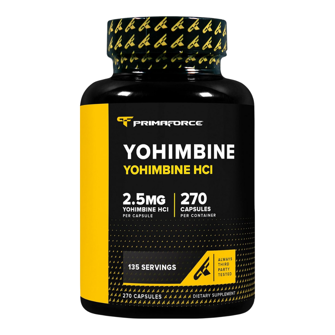 Primaforce Yohimbine HCI 2.5mg Supplement 270 Capsules