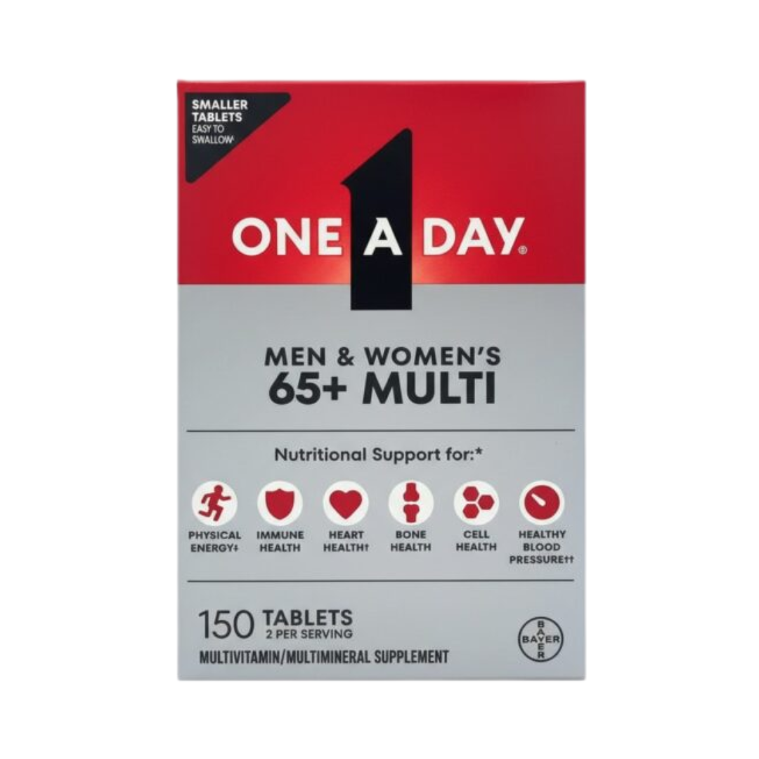 One A Day Multivitamin Proactive 65+ for Men & Women, 150 Tablets