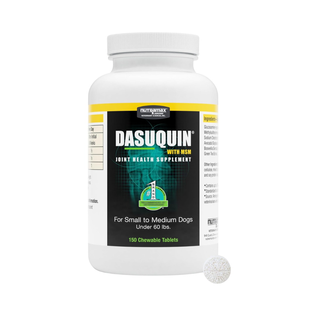 Nutramax Dasuquin with MSM Chewables (Small-Medium Dogs) 150 Chewable Tablets