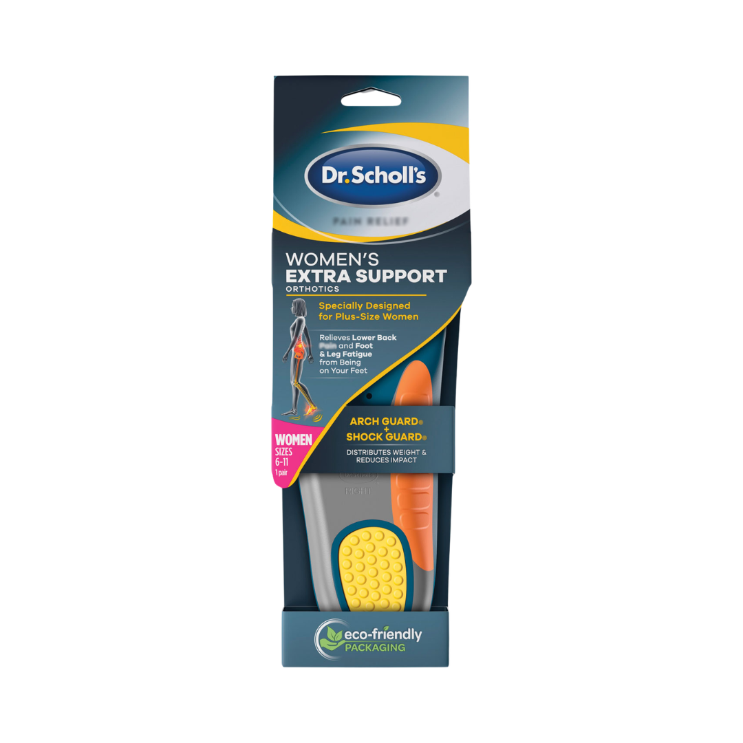 Dr. Scholl's Extra Support Insoles for Women's Size 6-11, Trim to Fit (1 Pair)