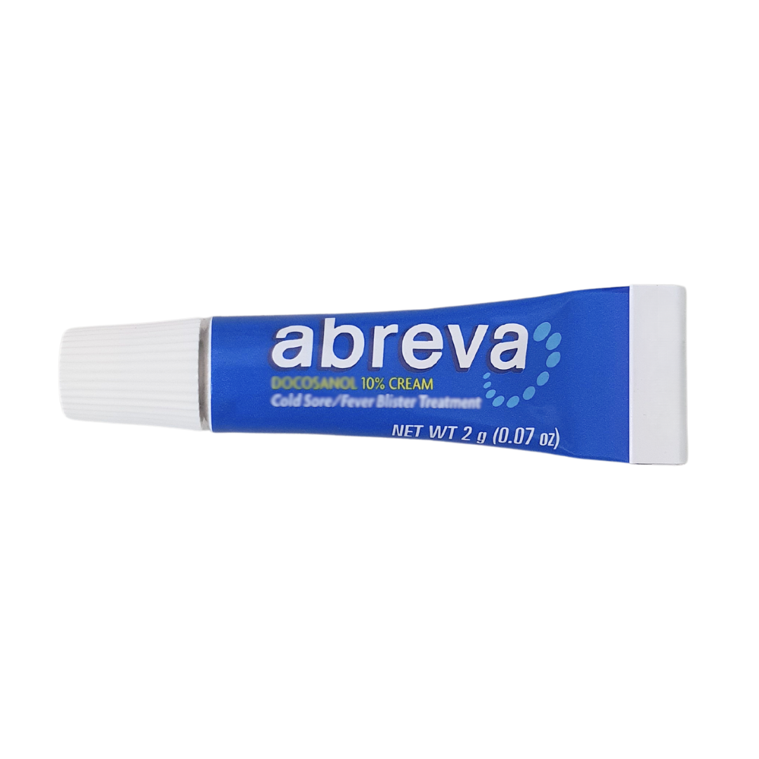 Abreva Cold Sore Treatment Cream, 2 g / 0.07 oz