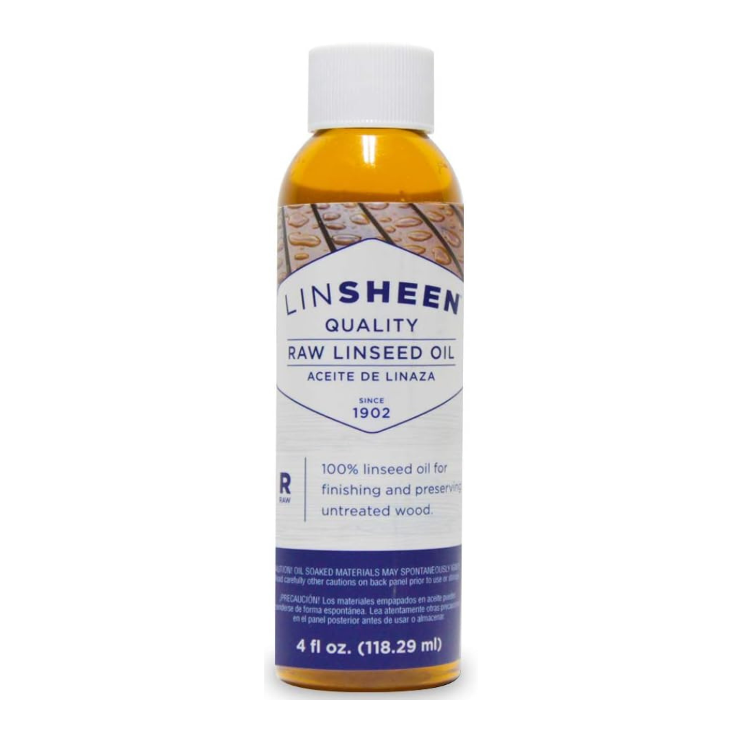 Linsheen Quality Raw Linseed Oil Aceite De Linaza 118.29ml