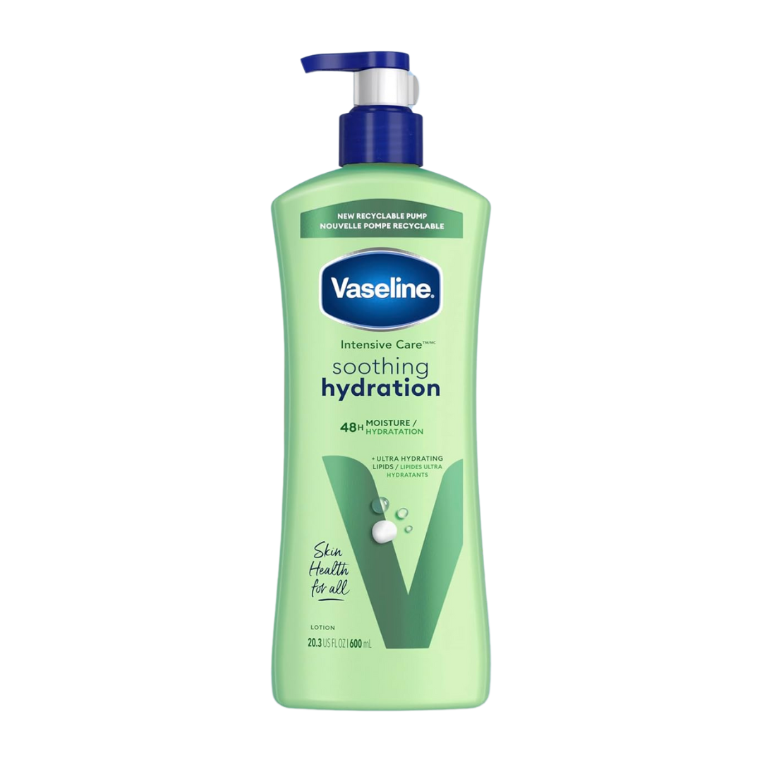 Vaseline Soothing Hydration Intensive Care Lotion, 600 ml / 20.3 fl oz