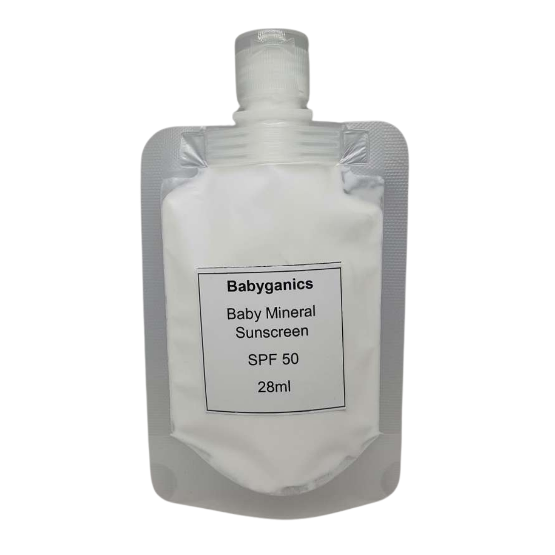 TRIAL PACK Babyganics Baby Mineral Sunscreen SPF 50 28ml