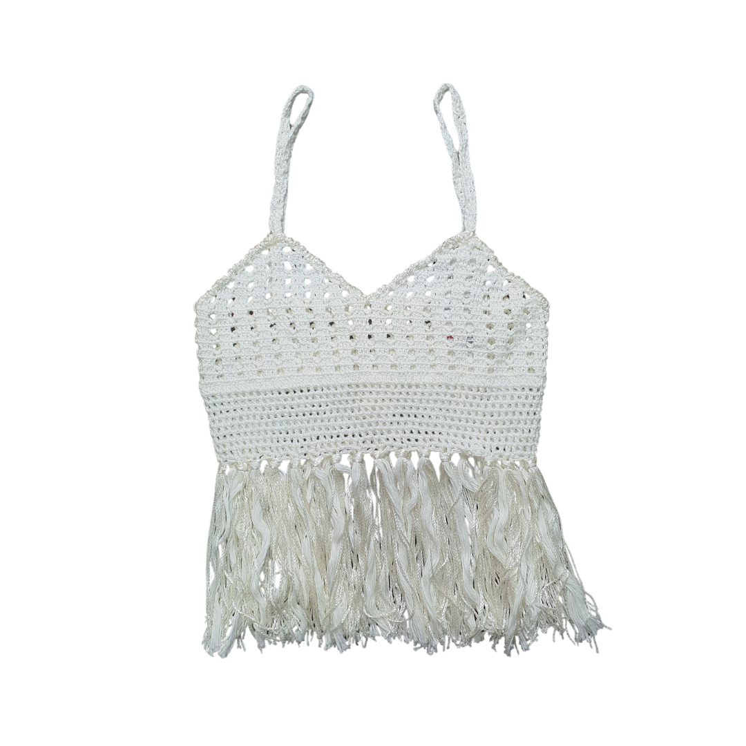 Circulo Anne Crochet Crop Top
