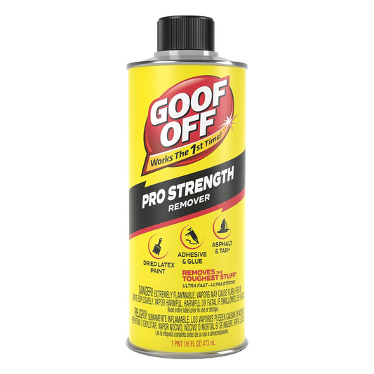 Goof Off Pro Strength Remover 1 Pint 473ml