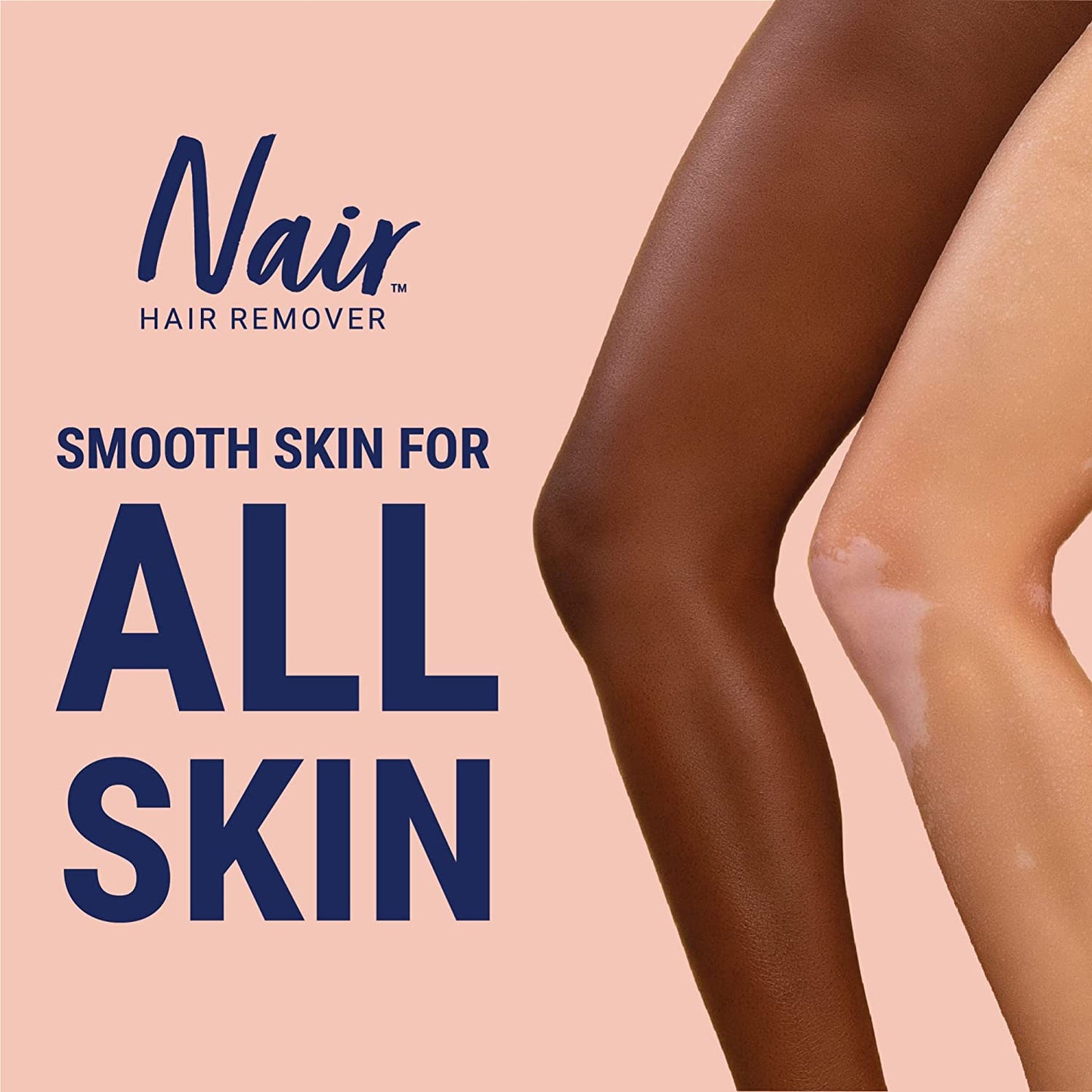 Nair Sensitive Formula Shower Cream Hair Remover Natural Coconut Oil + Vitamin E - 357g