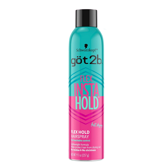 Schwarzkopf Got2B Flex Insta Hold Fast Drying Flex Hold Hairspray 9.1oz (257 g)