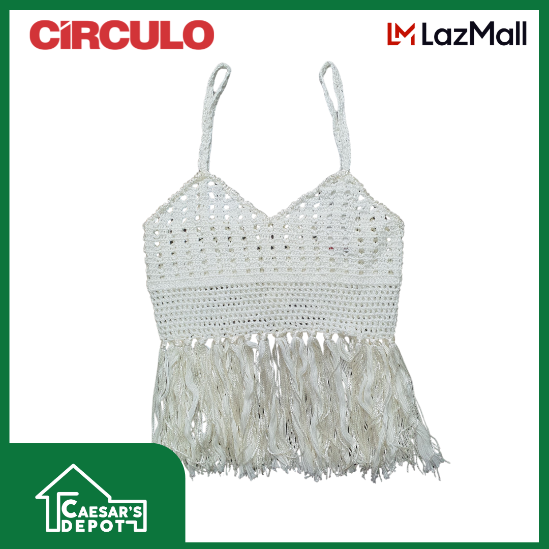 Circulo Anne Crochet Crop Top