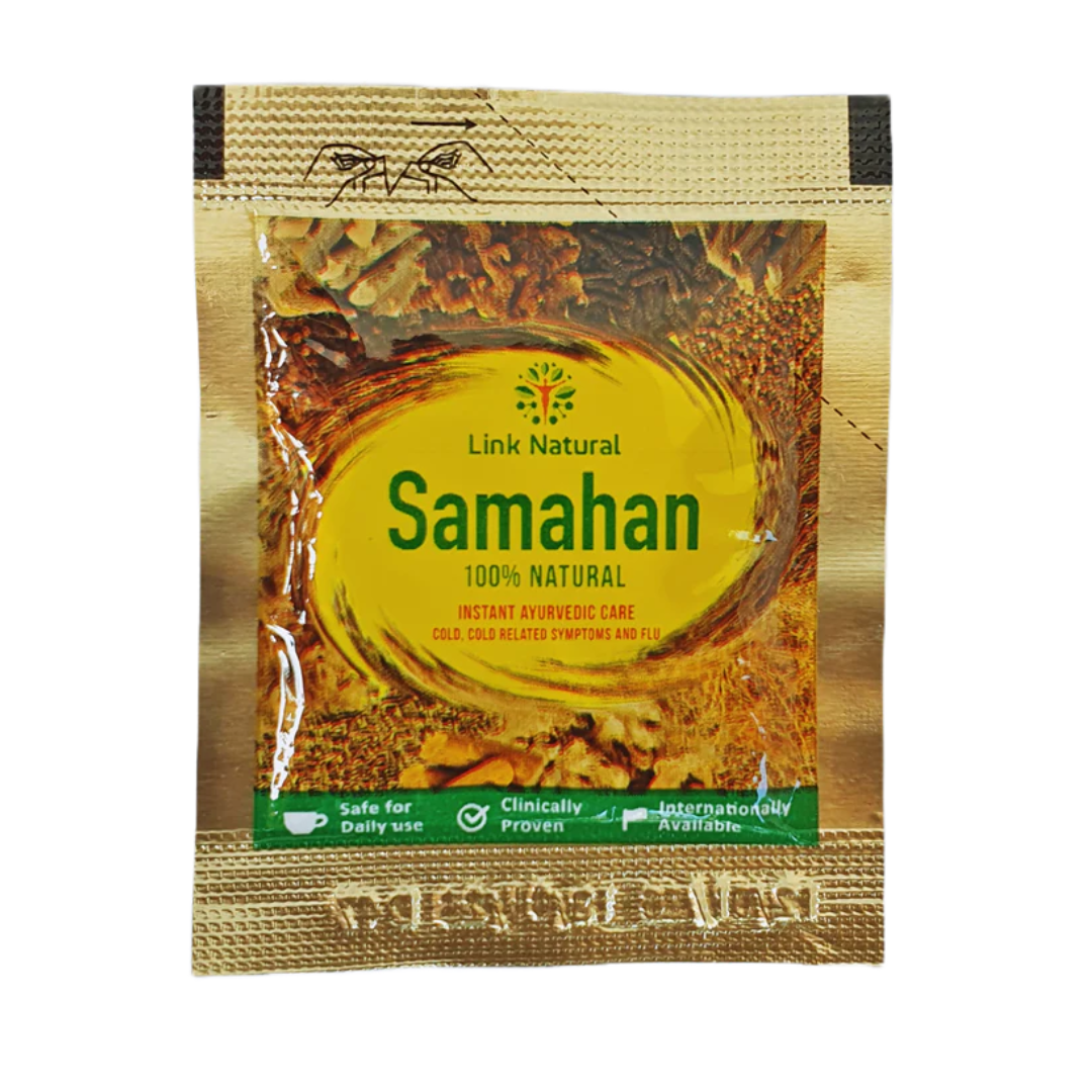 TRIAL PACK Link Natural Samahan Ayurvedic Herbal Tea Supplement 10 Sachets