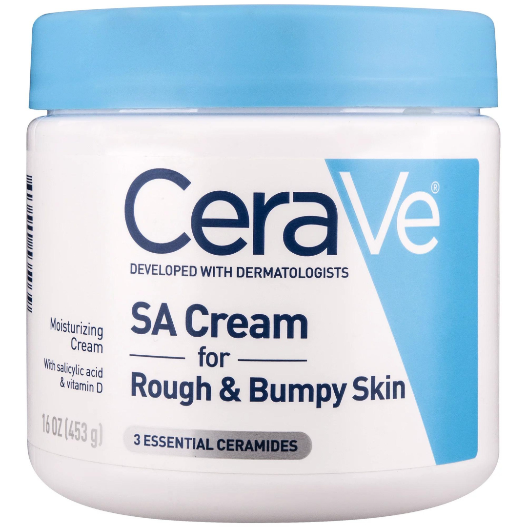 Cerave SA Cream for Rough & Bumpy Skin 3 Essential Ceramides 16oz/ 453g Packaging May Vary