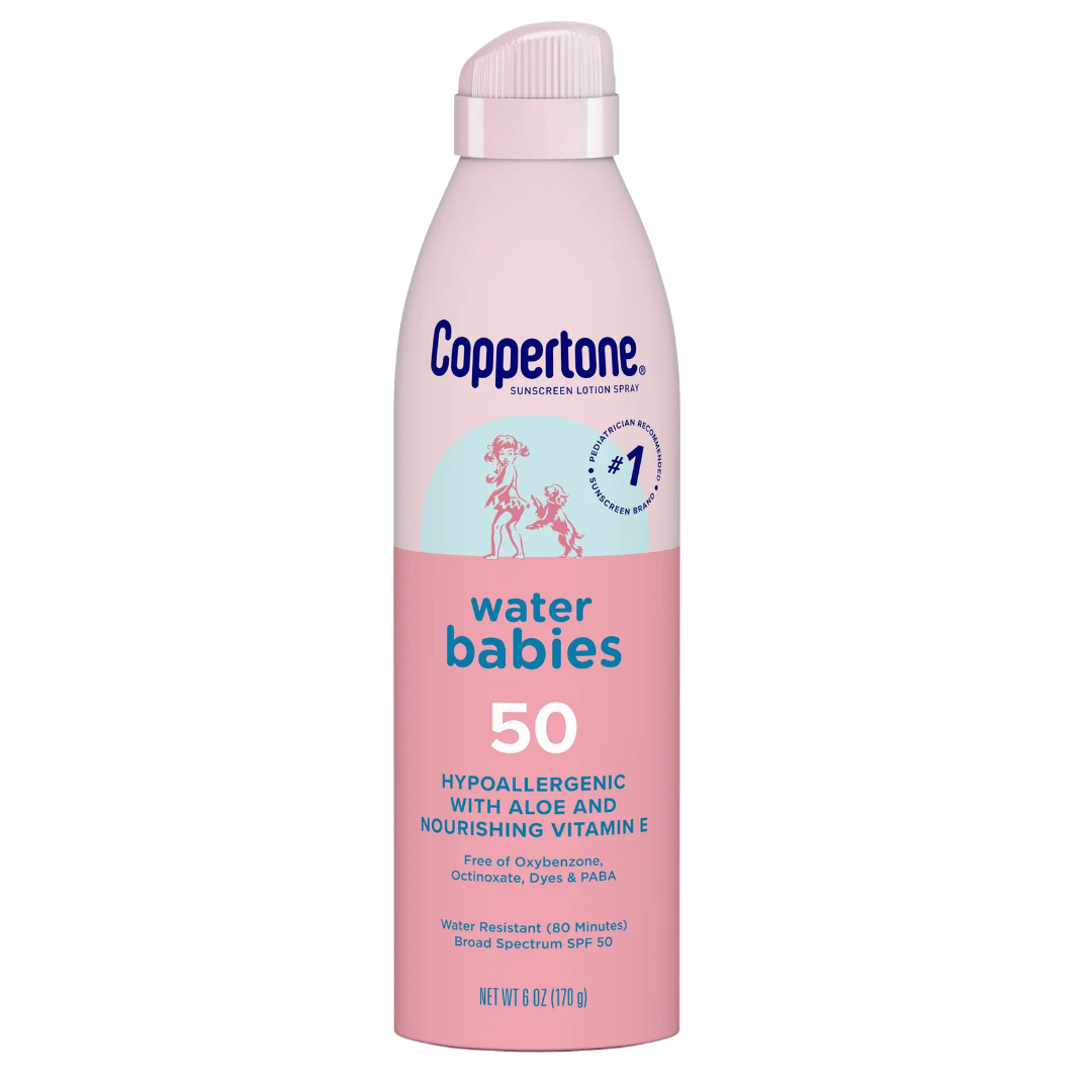 Coopertone Water Babies 50 Hypoallergenic with Aloe and Nourishing Vitamin E  6 oz