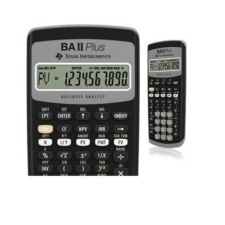 Texas Instruments BA II Plus Financial Calculator