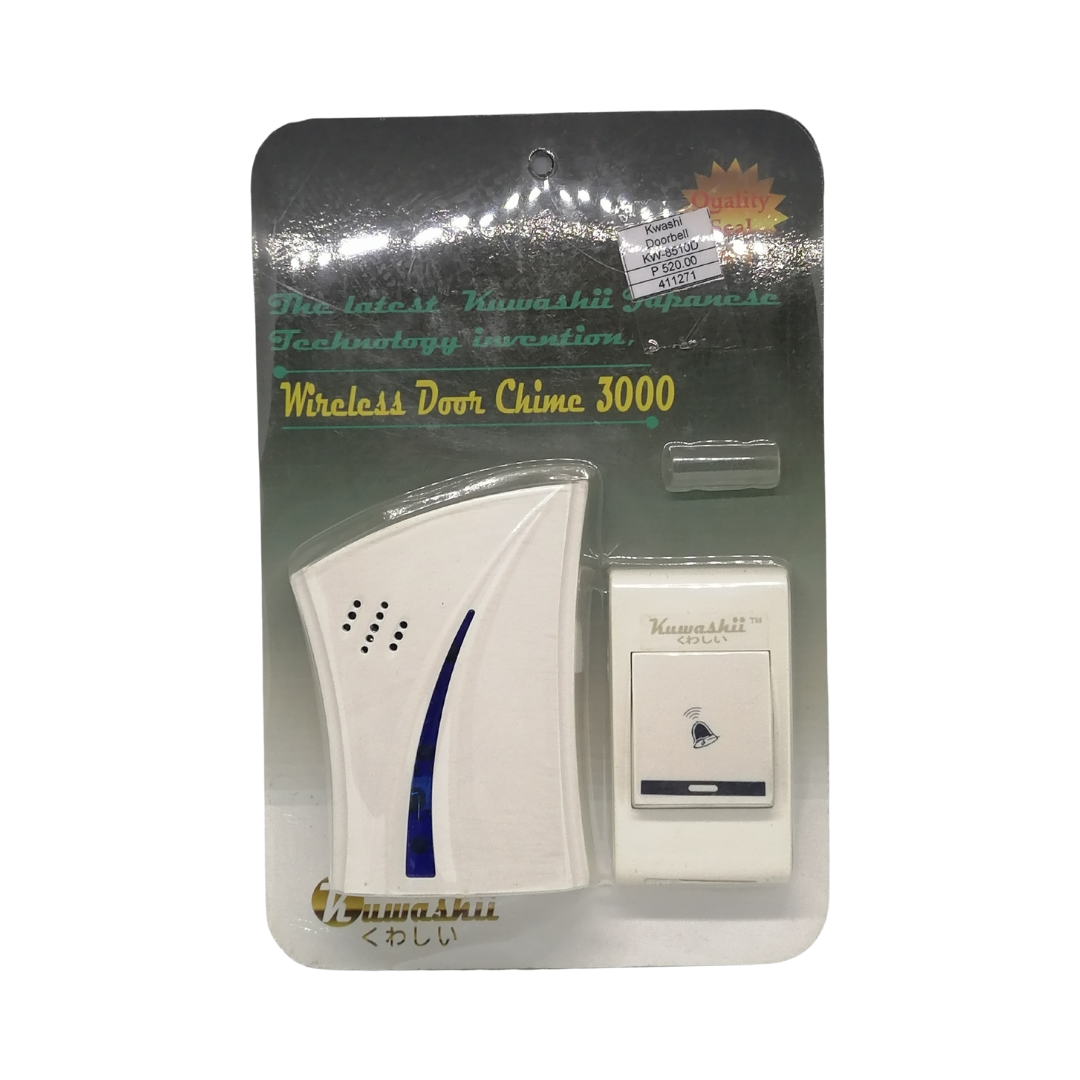 Kuwashii Wireless Door Chime 3000 (COLOR MAY VARY)