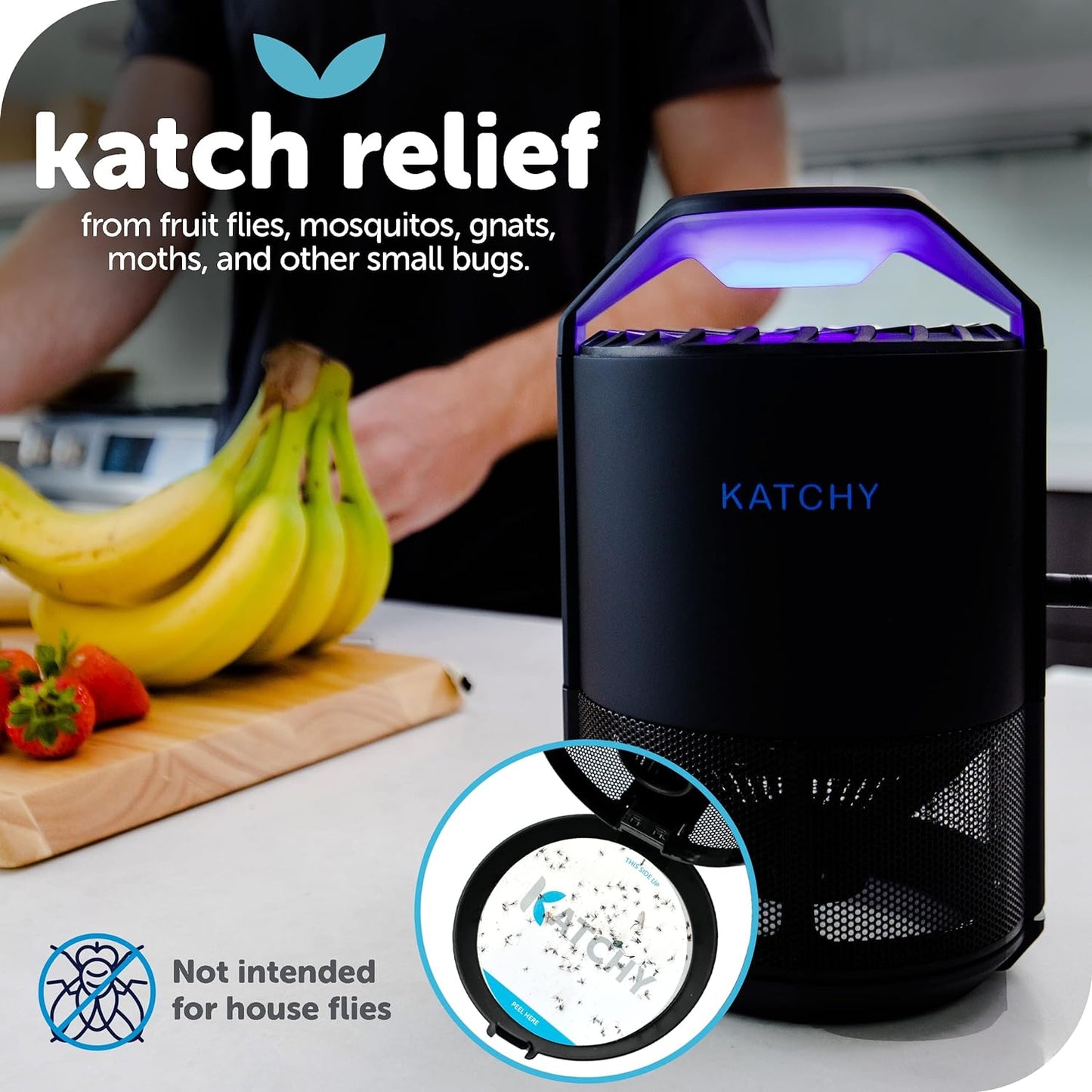 Katchy Original Insect Trap (Black)