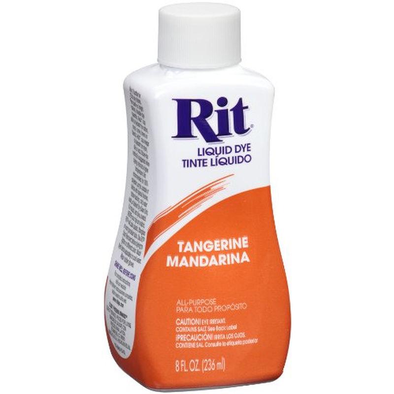 Rit Dye Liquid Fabric Dye, 8 fl.oz / 236 ml (Tangerine)