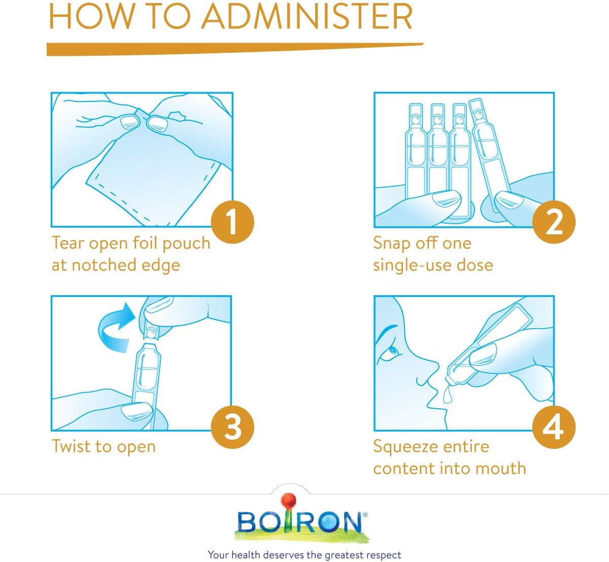 Boiron Coryzalia 30 Sterile & Drinkable Unit-Dose 30 x 1 ml (For 1 Month to 11 Years)