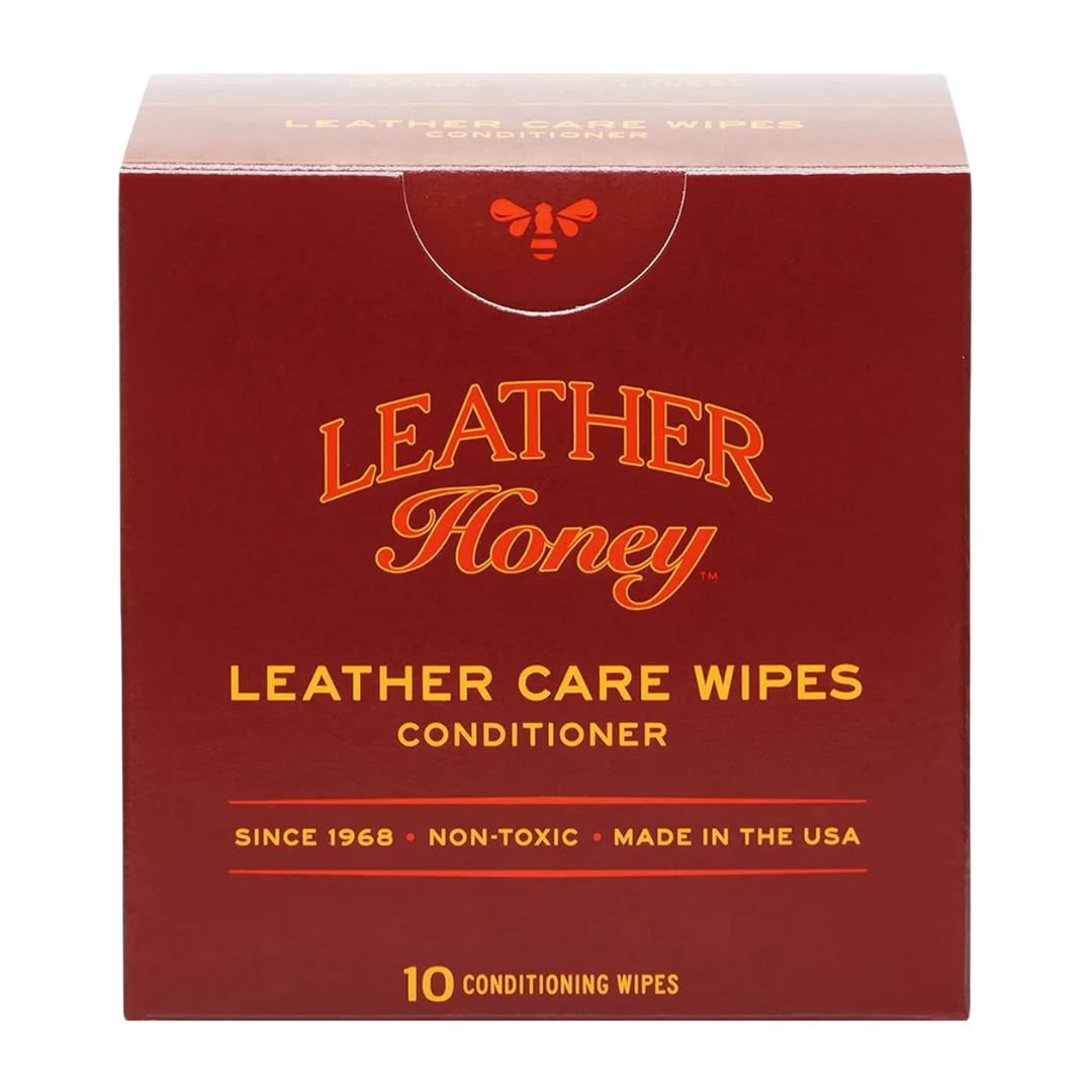 Leather Honey Care Wipes, 10 Count