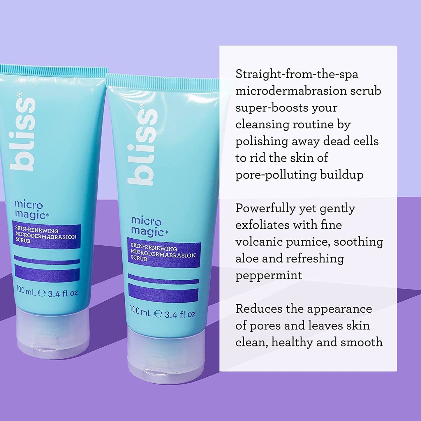 Bliss Micro Magic Microdermabrasion Renewing Scrub - 100ml / 3.4 fl oz