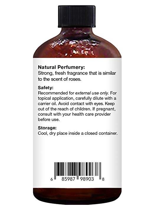 Majestic Pure Geranium Essential Oil, 100% Pure & Natural Therapeutic Grade, 2 oz / 60ml