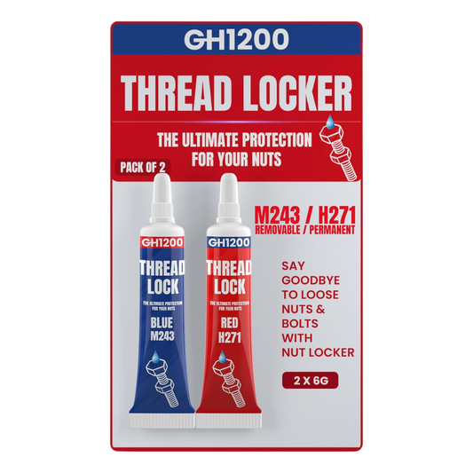 GH1200 Thread Locker M243 Removable / H271 Permanent, Pack of 2