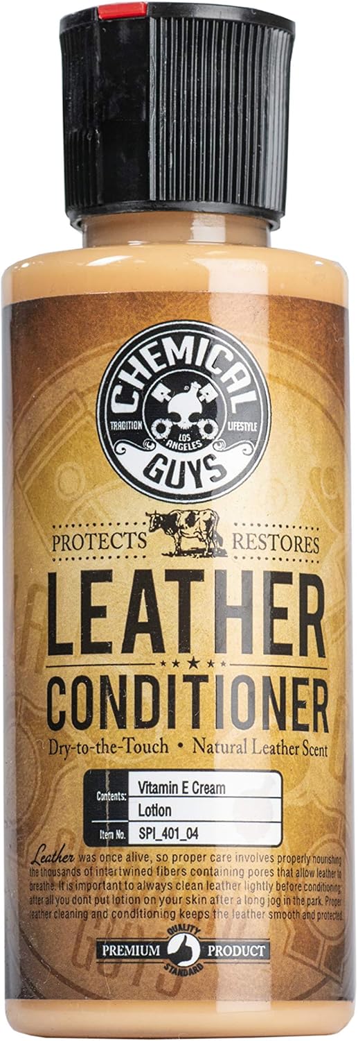 Chemical Guys Leather Conditioner, 118 ml / 4 fl. oz