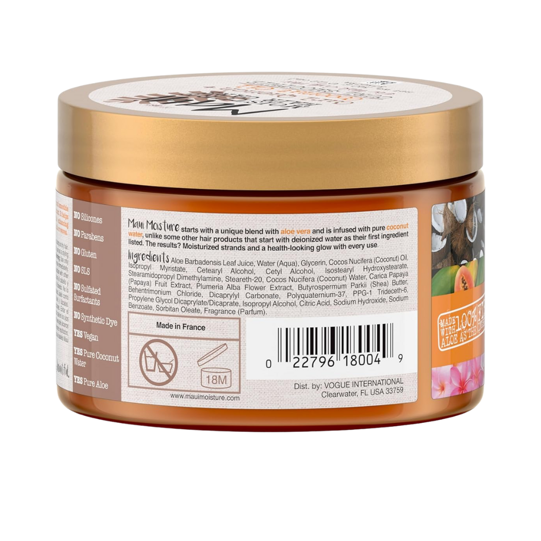 Maui Moisture Hair Care Curl Quench + Coconut Oil Curl Smoothie 340g / 12oz