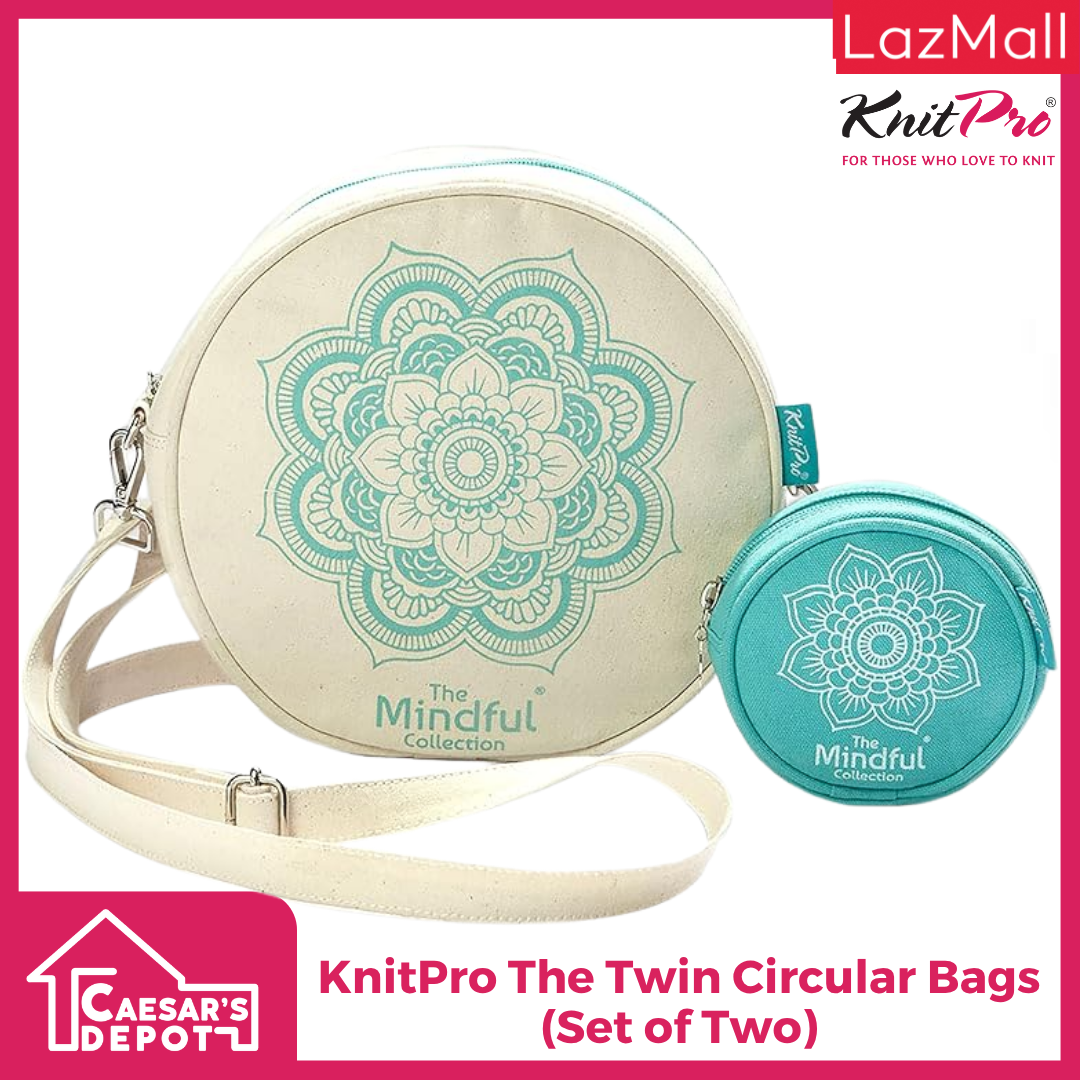 KnitPro The Twin Circular Bags (Set of Two), 36663